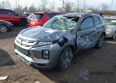 2021 Mitsubishi Outlander Sport 2.0 Es 2Wd z USA, uszkodzony, nr VIN JA4APUAU1MU027113